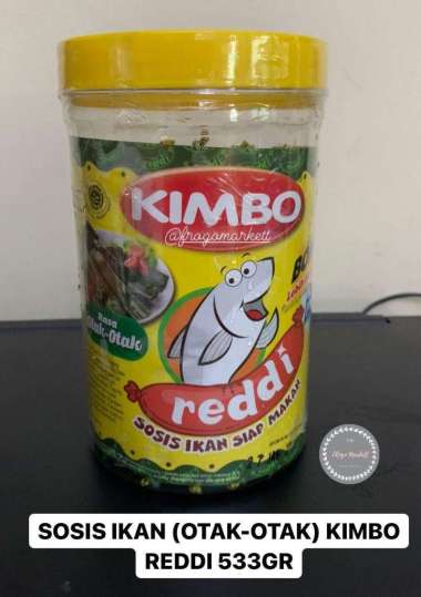 Ready To Eat !! Kimbo Sosis Reddi Sapi, Ayam, Ikan (Otak-otak) Ikan (Otak-otak