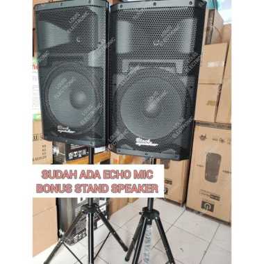 Black Spider GT15 PS Speaker Aktif + Pasif 15 Inch Sound System GT 15