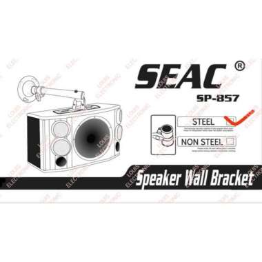 Bracket Gantung Speaker BMB SEAC SP-857 Brecket Breket Wall