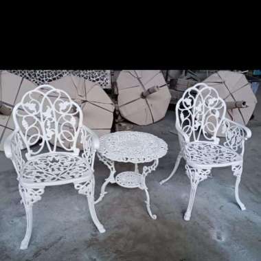 Kursi Besi Tempa Teras Anggur Chair Set (Promo Harga)
