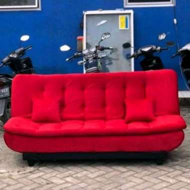 Sofabed Pillowtop Kain Midili Import (Promo Harga)