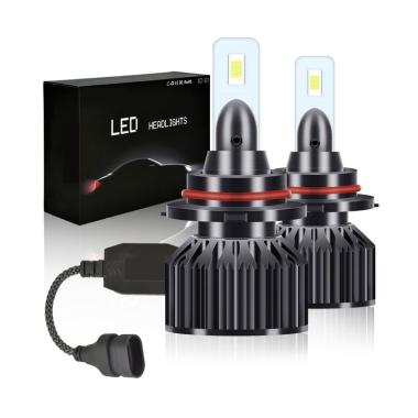 Jual E Accessory Car Led Headlight H7 H4 H1 H11 H3 9005 9006 Auto Fog Lamp Bulb Socket Type H3 12000lm 6500k 12v Black Online Oktober 2020 Blibli Com