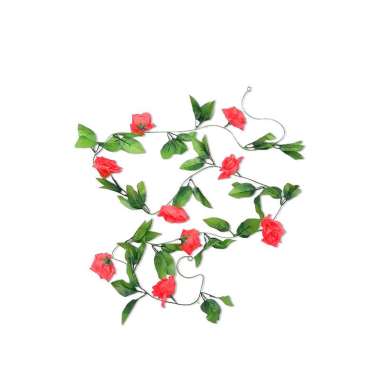 OEM ONE-C685 C688 Bunga Rambat Plastik Peony Juntai Mawar Dekorasi Dinding / Artificial Flower Rose 