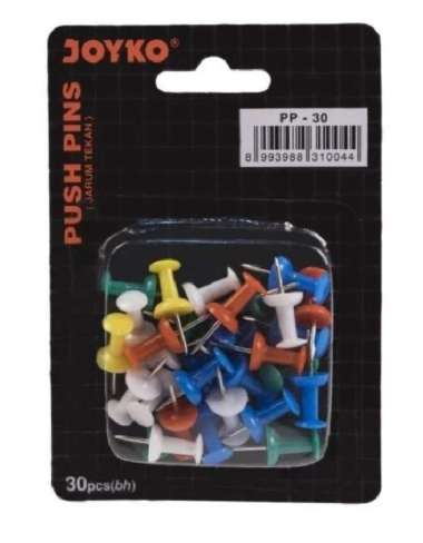 Push Pin | Jarum Tekan | Paku Pin Joyko PP-30