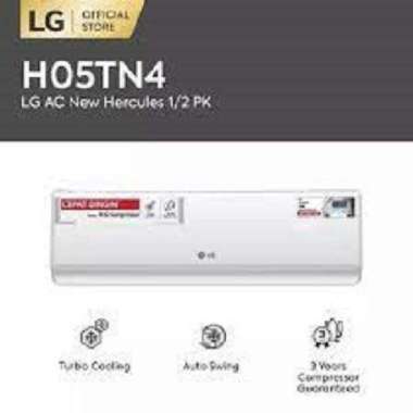 AC SPLIT LG NEW HERCULES 1/2PK H-05TN4 - INC PEMASANGAN
