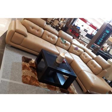 Crown Furniture VQ selonjoran Sofa Rilex Minimalis [Area Bandung/ Pre Order] Khaki Bandung