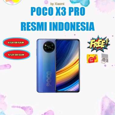 XIAOMI POCO X3 PRO (6/128GB & 8/256GB) RAM 8GB INTERNAL 256GB GARANSI RESMI INDONESIA 6/128 Bronze