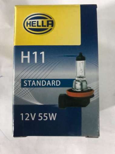 Bohlam Lampu Halogen Hella H11 12V 55W 65895