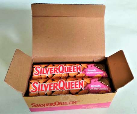 Promo Harga Silver Queen Chocolate Almonds 25 gr - Blibli