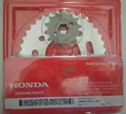 gear set revo,fit new asli honda ahm