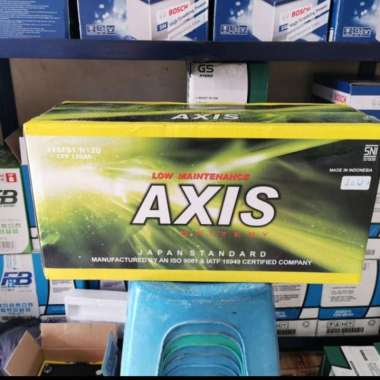 Aki Fuso/ Axis N120 / 12V 120 Ah / Aki Truk Alat Berat Genset