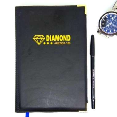 Buku Agenda Kerja Kulit DIAMOND 188 RANDOM