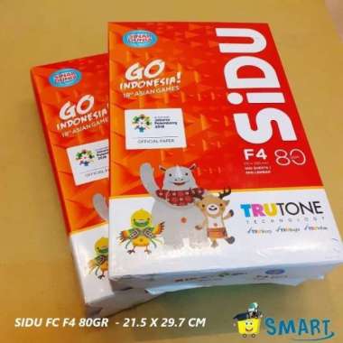 KERTAS HVS SIDU F4 80 GRAM