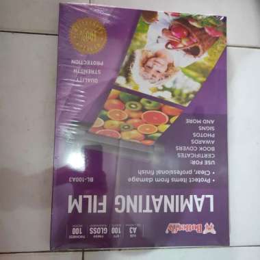 Laminating A3 Butterfly