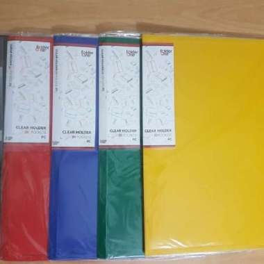 Clear Holder Folder One 40 Halaman