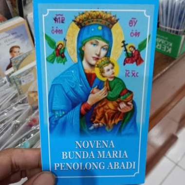 BUKU LEMBARAN DOA NOVENA BUNDA MARIA PENOLONG ABADI