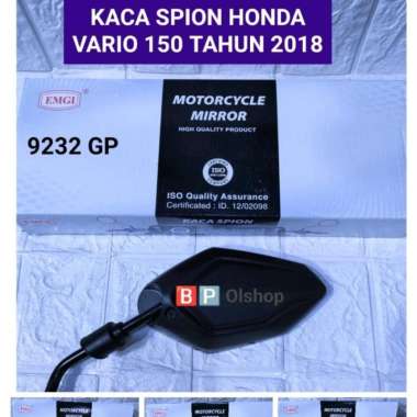 Kaca Spion Honda Vario 150 Tahun 2018 Original EMGI Part 9232 GP