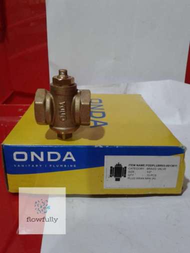PLUG KRAN MINI 1/2 KUNINGAN ONDA 1/2 inch