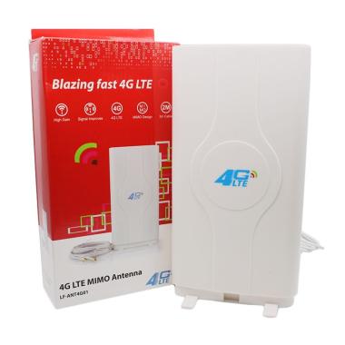 Huawei MIMO SMA 4G LTE Antena Router Antena for Huawei B315/ B310/ E5186/ B593/ ZTE MF253 Putih