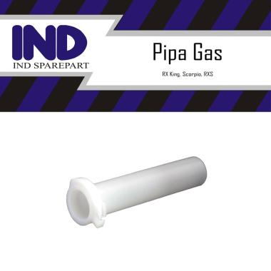 IND Onderdil Selongsong-Pipa Gas for RX King - RXS - Scorpio - Scorpio Z -RX King New - RXZ PUTIH