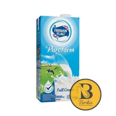 Promo Harga Frisian Flag Susu UHT Purefarm Full Cream 900 ml - Blibli