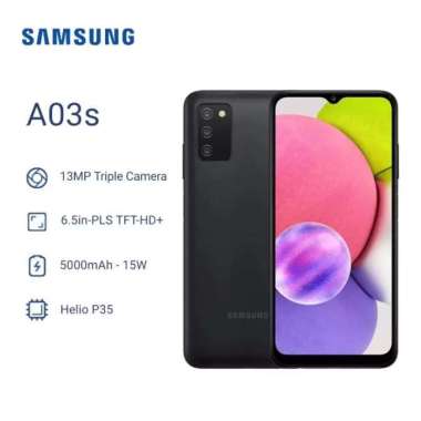 Samsung A03s Ram 4 Rom 64GB Hitam