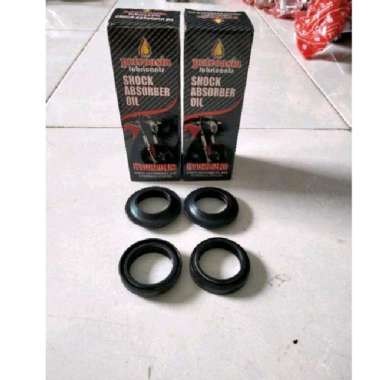 seal shock depan +seal debu + oli shock vixion