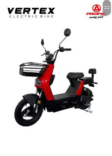 Sepeda Listrik Pacific Vertex Electric Bike Putih