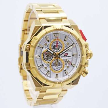 Jam Tangan Pria Chronoforce 5342 Chronoforce 5342MG White Original Bergaransi Resmi 1 Tahun