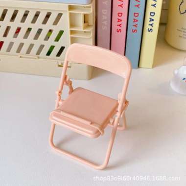 SK-C728 Stand Holder Bentuk Kursi Warna Macaron Dudukan Multifungsi / Phone Holder Hp Untuk Dekorasi