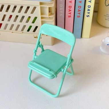 SK-C728 Stand Holder Bentuk Kursi Warna Macaron Dudukan Multifungsi / Phone Holder Hp Untuk Dekorasi
