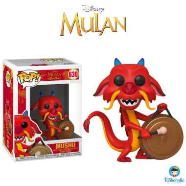 Funko POP! Disney Mulan - Mushu with Gong #630