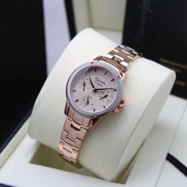Jam Tangan Wanita Alexandre Christie AC2A16BF Passion Stainless Steel Rose Ring gray
