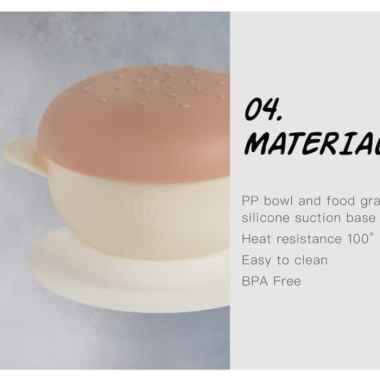 Simba Yummy Burger Bowl Tempat Makan Anak coklat 1