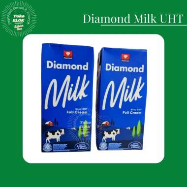 Diamond Susu UHT 1liter 1dus @12pcs full cream