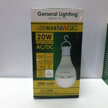 Lampu Emergency 20 W/ Gl / Cahaya Putih / Lampu Emergency