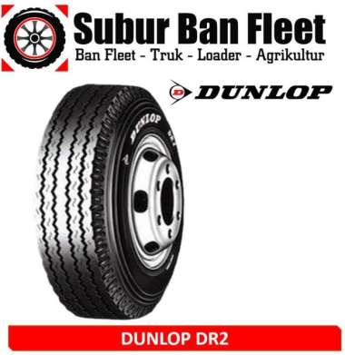 DUNLOP 7.50-16 14PR DR2 BAN LUAR TRUK BUS UKURAN 750 16 BIAS