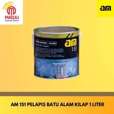 AM 151 Pelapis Batu Alam Kilap 1 Liter