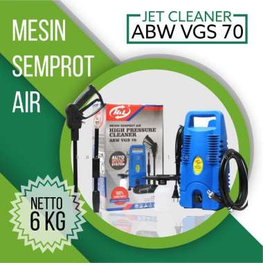 H&L ABW VGS 70 - Mesin Semprot Air HL Jet Cleaner Steam Cuci Motor Mobil Multicolor