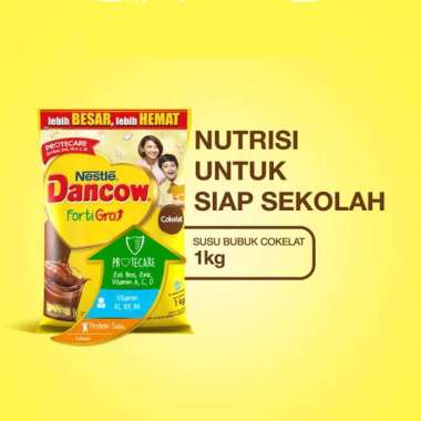 Promo Harga Dancow FortiGro Susu Bubuk Instant Cokelat 1000 gr - Blibli