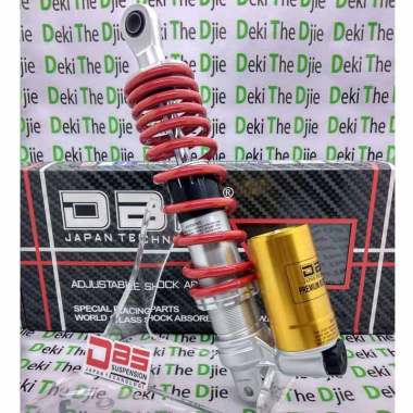 DBS Model Ohlins DBS-611 Proline Series Shockbreaker for Honda Vario, Beat, Scoopy or Genio Gold Red