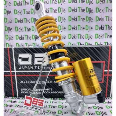 DBS Model Ohlins DBS-611 Proline Series Shockbreaker for Honda Vario, Beat, Scoopy or Genio Gold Yel