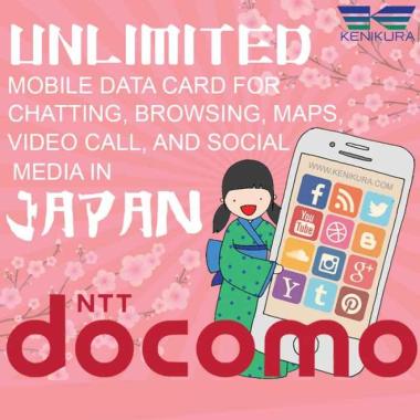 Jual Docomo Sim Card Japan Paket Data Internet 4 Days Unlimited