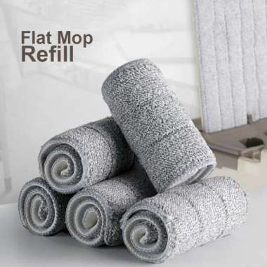 Kain Refill Alat Pel Lantai Flat Mop