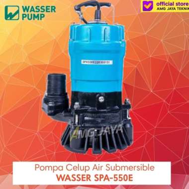 Mesin Pompa Celup Air Kotor Submersible 500 Wat Manual Wasser SPA-550E