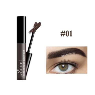 BISA COD - NEW IMPORT KOREA Popfeel Eyebrow Gel waterproof Anti Air / Mascara Pensil alis gel tahan 