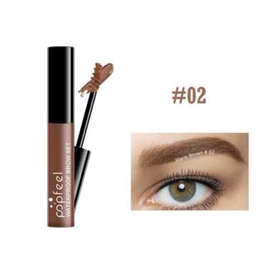 BISA COD - NEW IMPORT KOREA Popfeel Eyebrow Gel waterproof Anti Air / Mascara Pensil alis gel tahan 