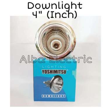 Downlight 4inch/Rumah lampu plafon tanam 4"/Fitting plafon tanam
