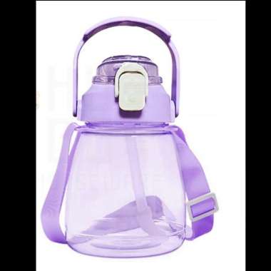 Botol Minum Anak Gemoy Viral 1.3 Liter Gradasi FREE STIKER 2D&3D 102-1Ungu1.3L