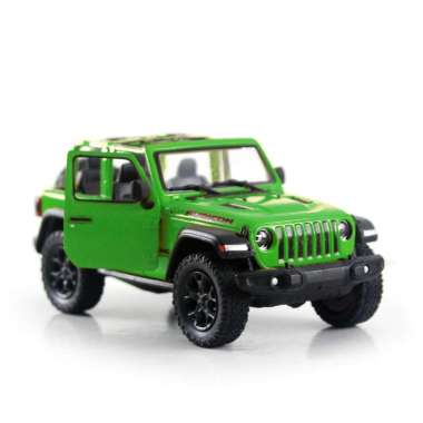 Diecast Miniatur Mainan Mobil Rubicon Hijau